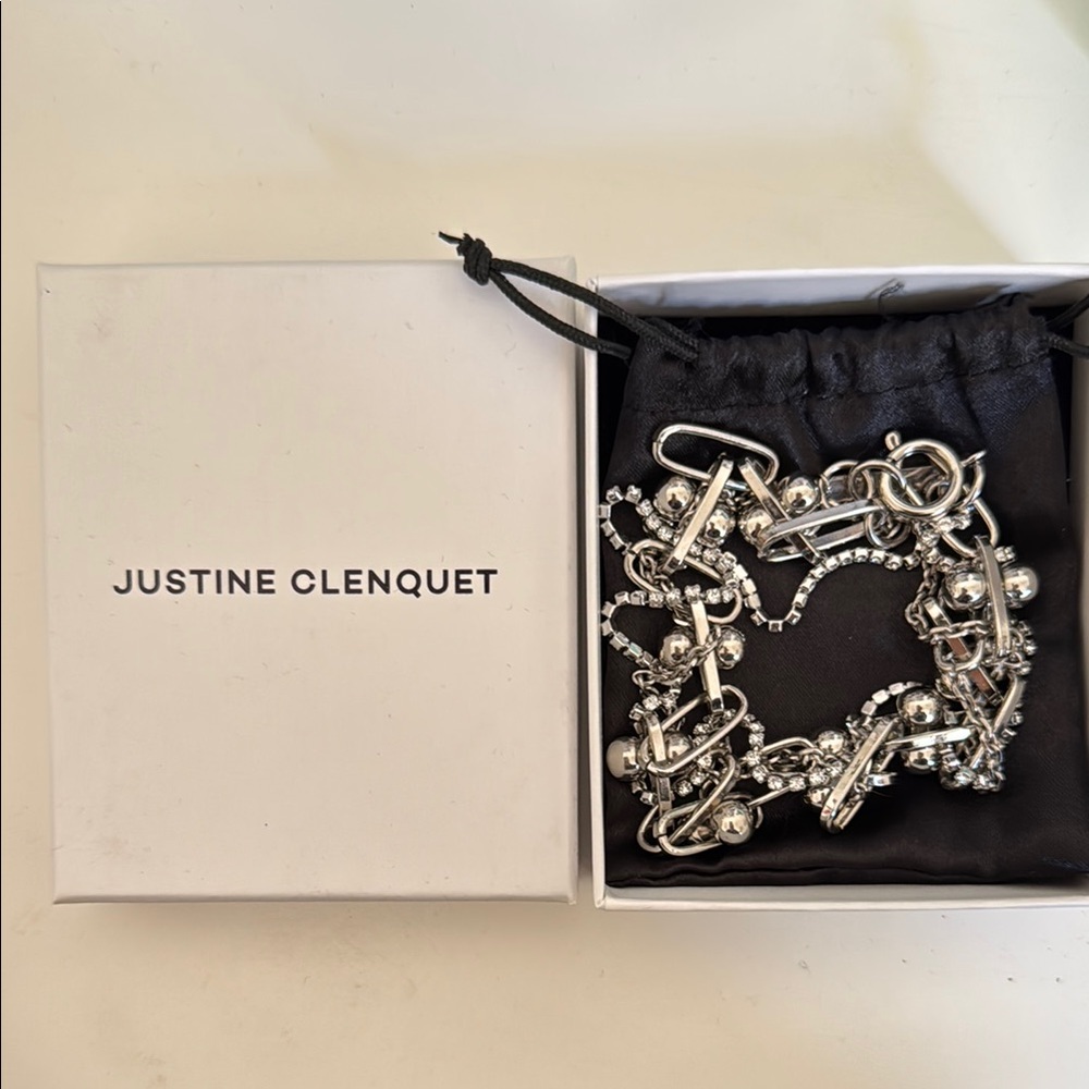 Justine Clenquet Silver Choker